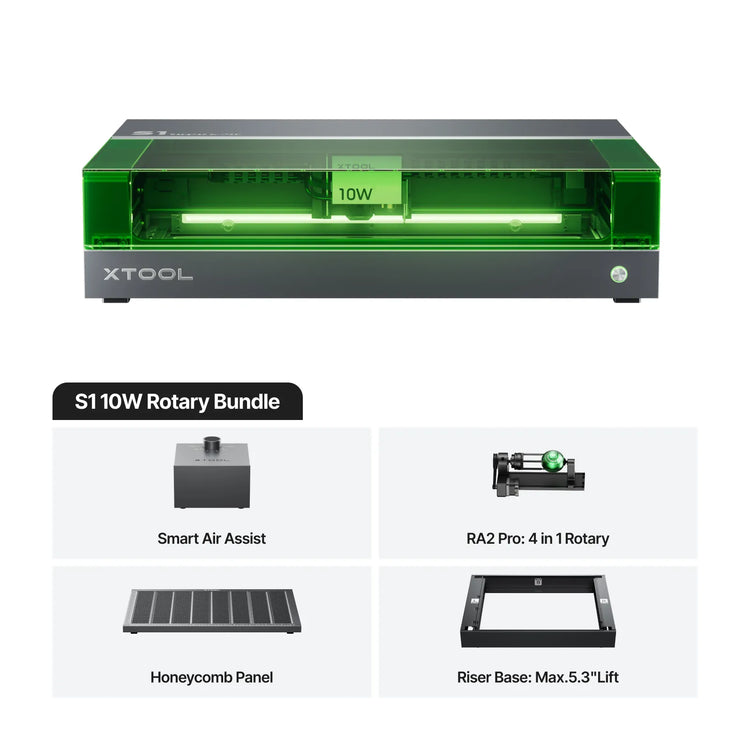 xTool S1 Enclosed Diode Laser Cutter xTool