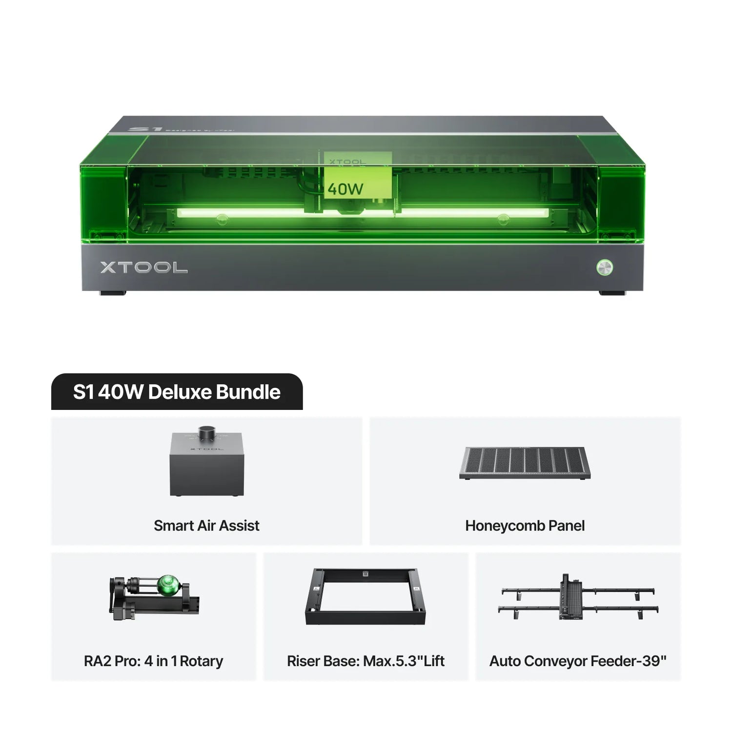 xTool S1 Enclosed Diode Laser Cutter xTool