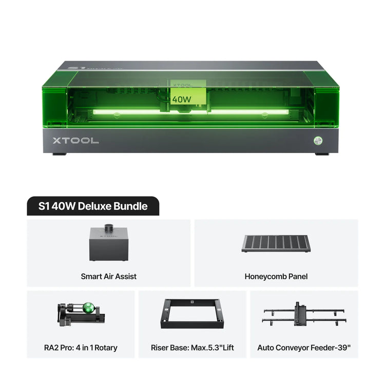 xTool S1 Enclosed Diode Laser Cutter xTool