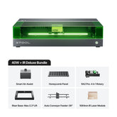 xTool S1 + 1064nm IR Laser Kit: Enclosed Diode Laser Engraver & Cutter xTool