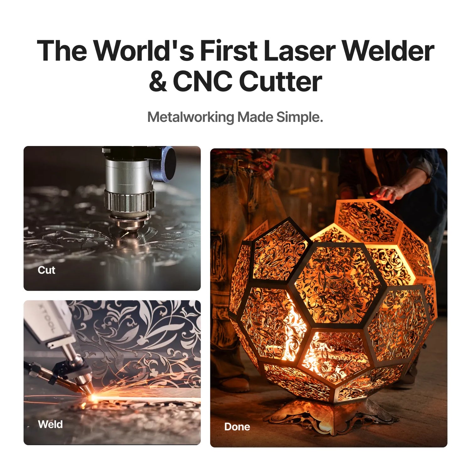 xTool MetalFab Laser Welder/ CNC Cutter xTool