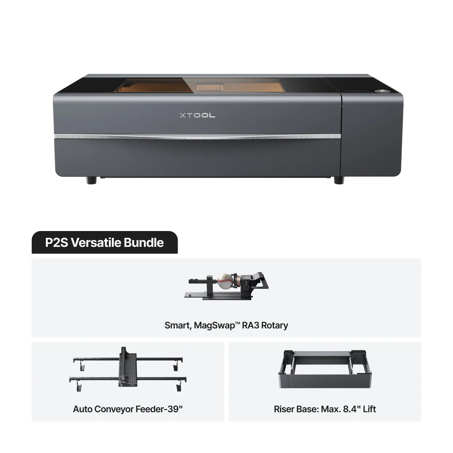 xTool P2S 55W Desktop CO2 Laser Cutter xTool