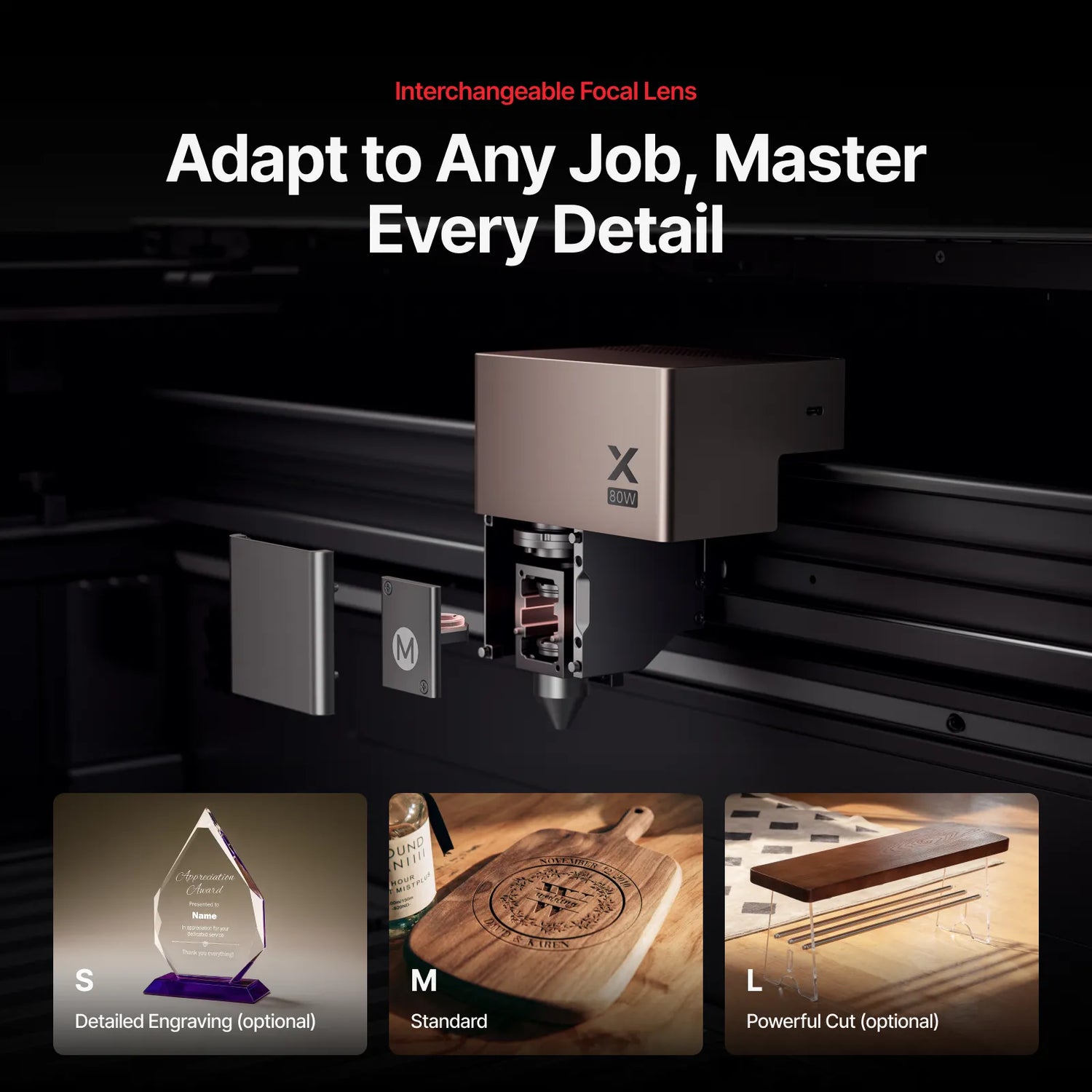 xTool P3 80W Flagship CO2 Laser Cutter with Intelligent Automation xTool