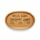 Baby Announcement Sign-Laser Engraved Underwood Creations