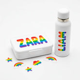 Custom Vinyl Name Stickers for School & Personal Belongings Underwood Creations