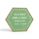Baby Announcement Sign-Laser Engraved Underwood Creations