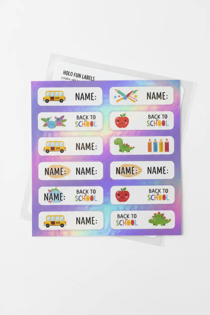 Back to School Organization Stickers Underwood Creations