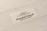 Custom Stickers, 2.25" x 1.25" Rectangle Design, Durable Vinyl Material for Personal or Business Use Underwood Creations