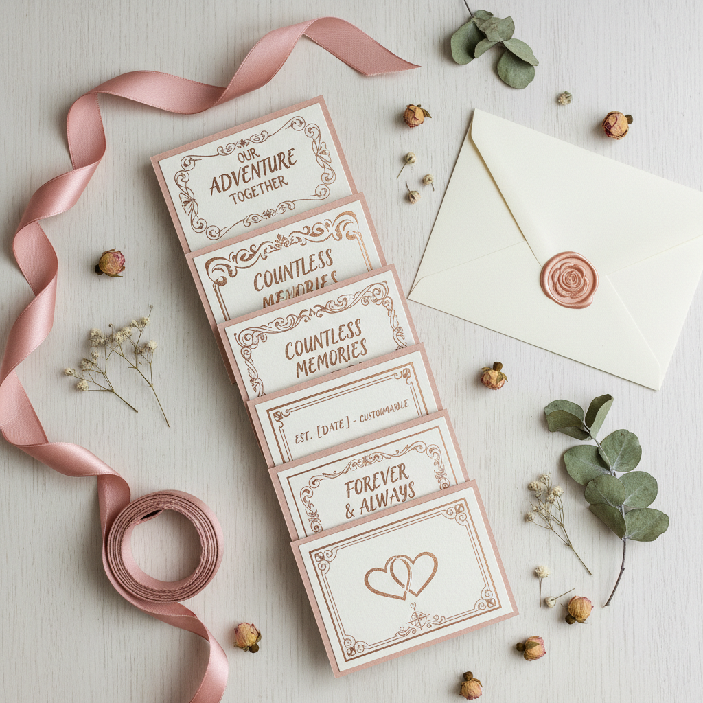 Waterfall Card Flat Lay